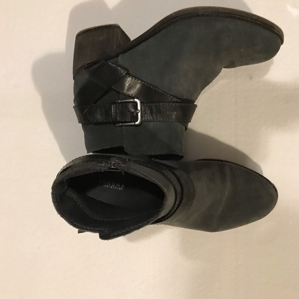 Sonoma Gray ankle boot